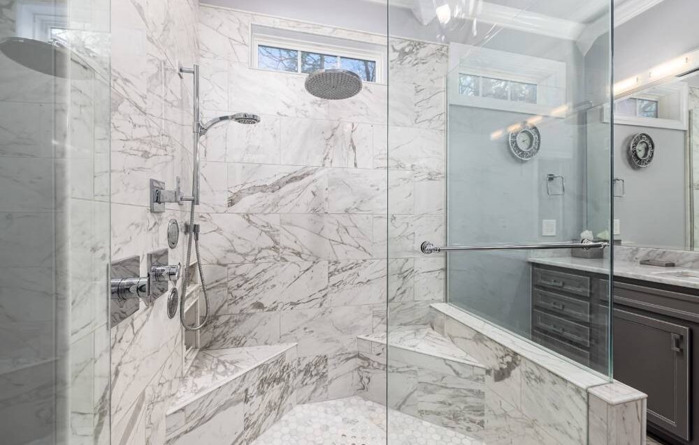 luxury walk-in shower installation Shenandoah Valley