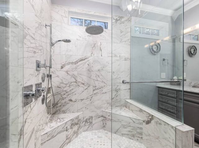 luxury walk-in shower installation Shenandoah Valley